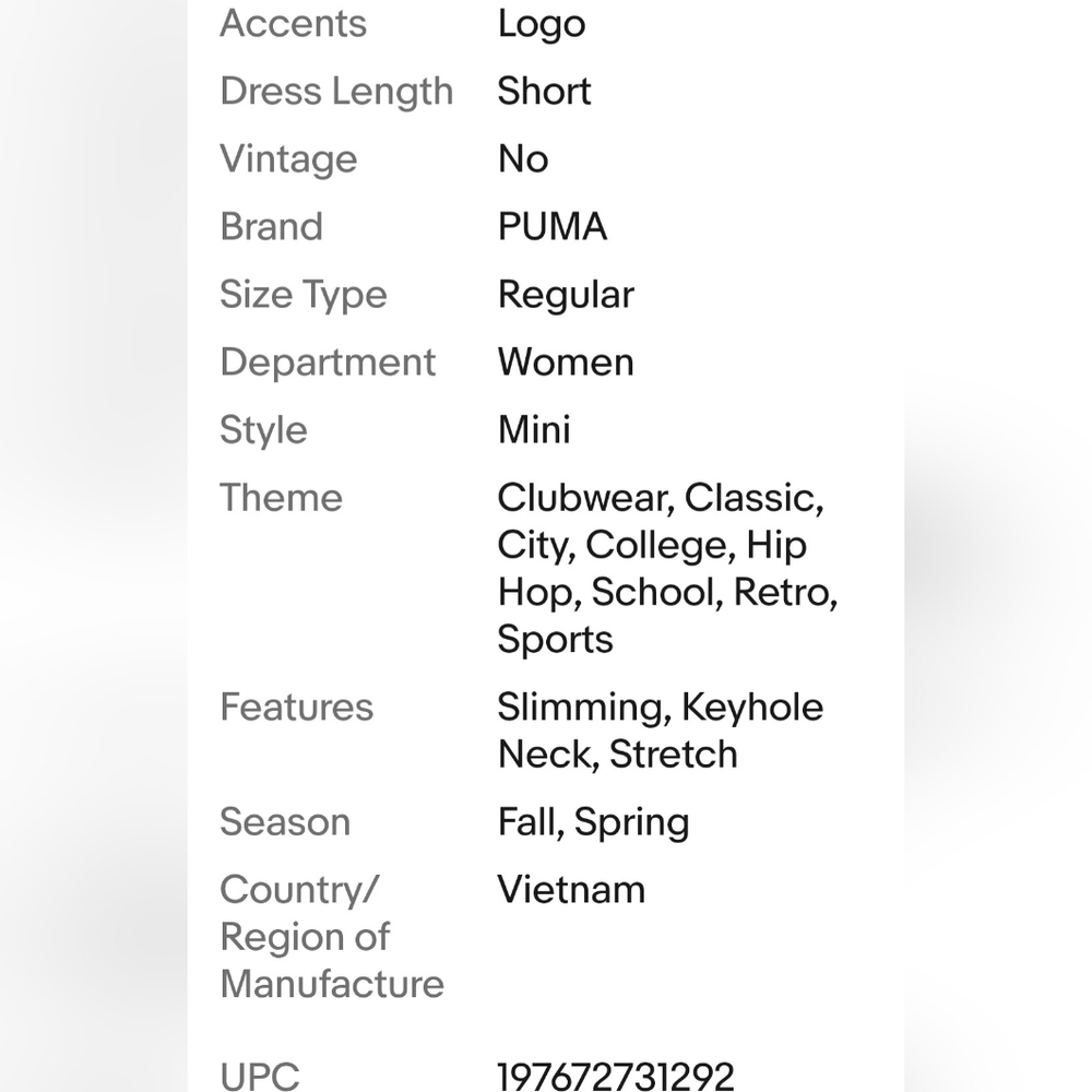 Women's Long Sleeve Slimming Athletic Dress Black Size Medium MSRP $65 - Picture 16 of 16